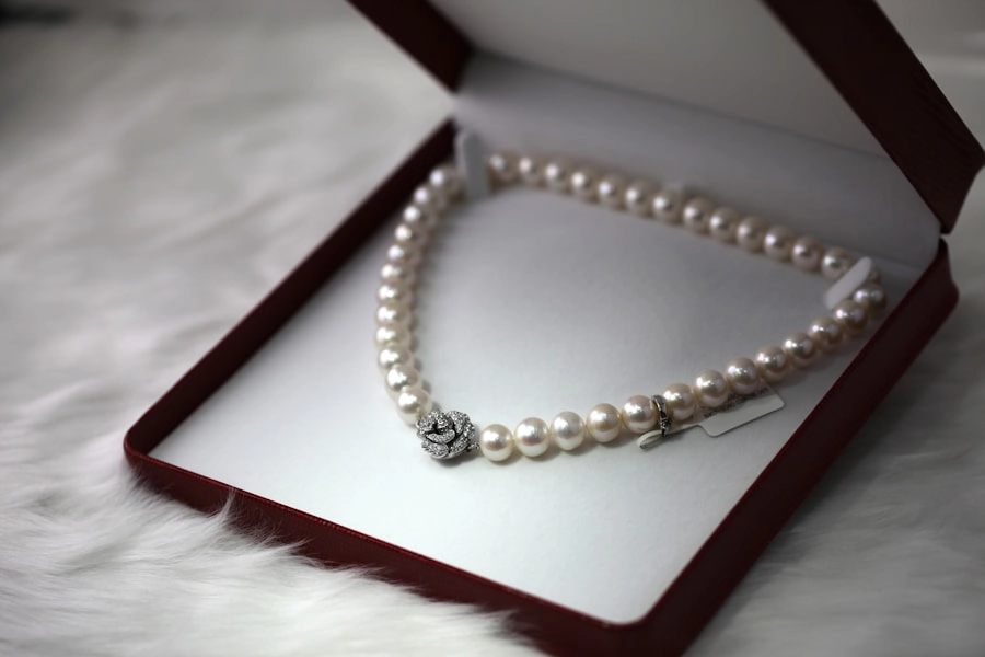 Fine jewelry close up