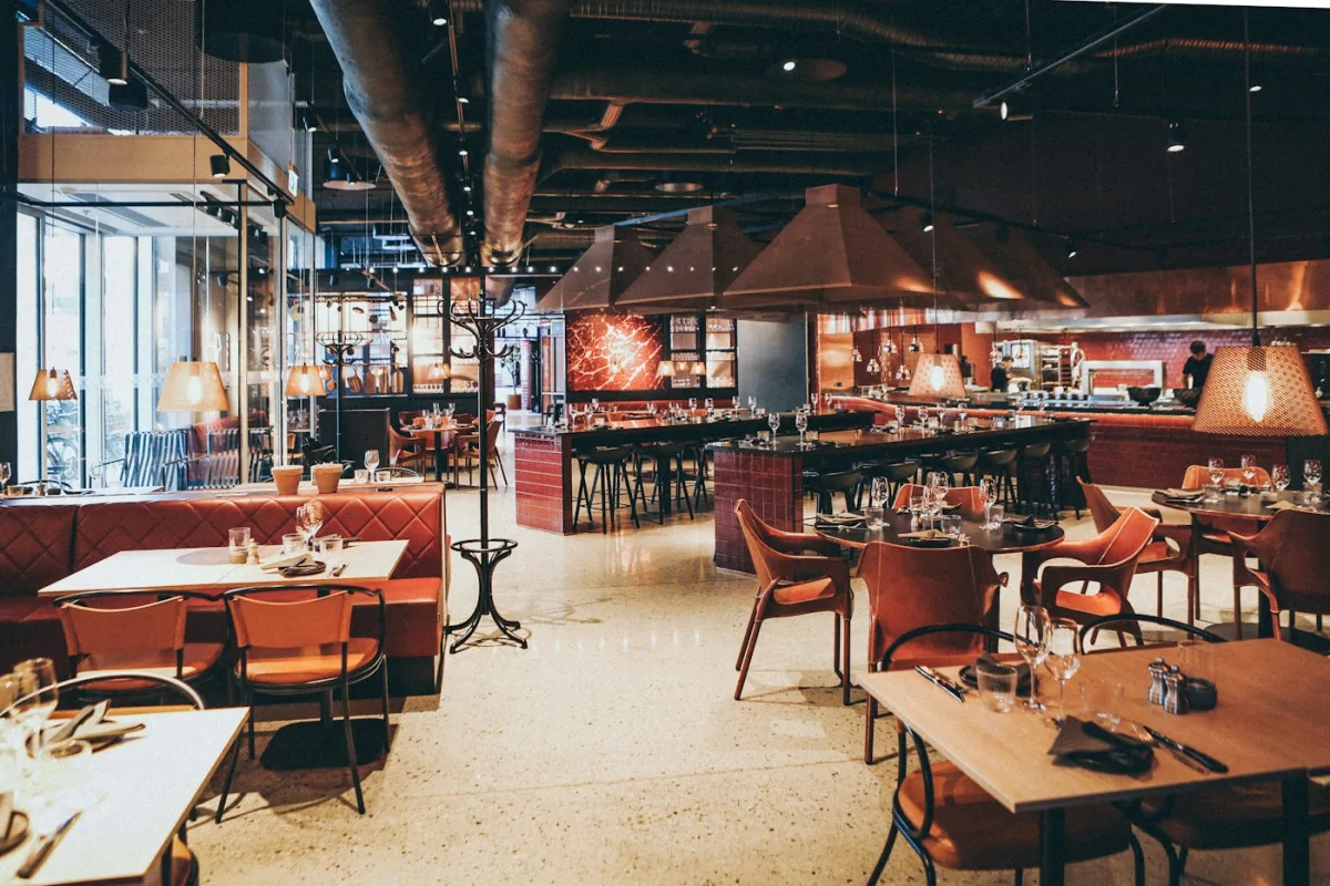 QR codes on restaurant tables