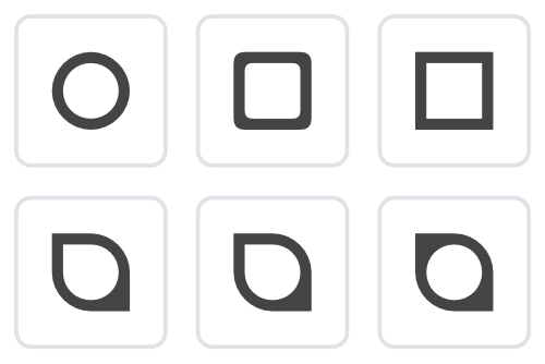 Outer finder patterns
